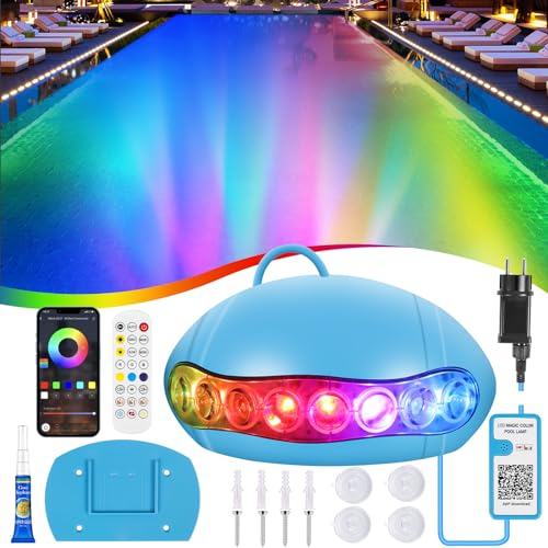 LED Poolbeleuchtung 18W, 12V Smart Farbe...